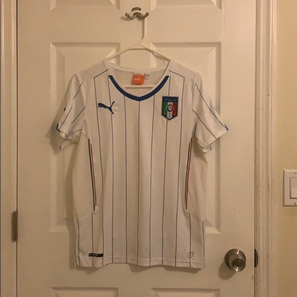 !!! AUTHENTIC !!! Puma Italy jersey youth - Picture 1 of 4